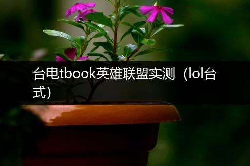 台电tbook英雄联盟实测（lol台式）