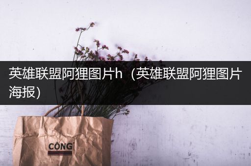 英雄联盟阿狸图片h（英雄联盟阿狸图片海报）