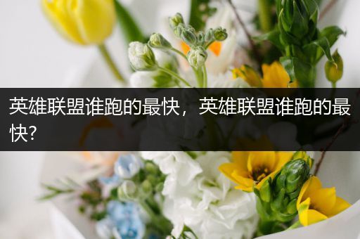 英雄联盟谁跑的最快，英雄联盟谁跑的最快?