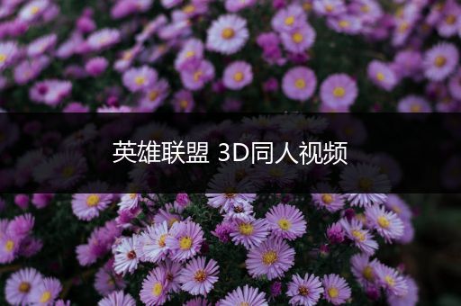 英雄联盟 3D同人视频