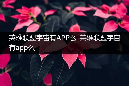 英雄联盟宇宙有APP么-英雄联盟宇宙有app么