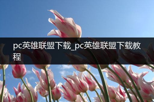 pc英雄联盟下载_pc英雄联盟下载教程