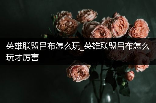 英雄联盟吕布怎么玩_英雄联盟吕布怎么玩才厉害