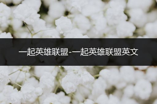 一起英雄联盟-一起英雄联盟英文