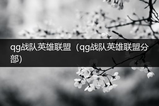 qg战队英雄联盟（qg战队英雄联盟分部）