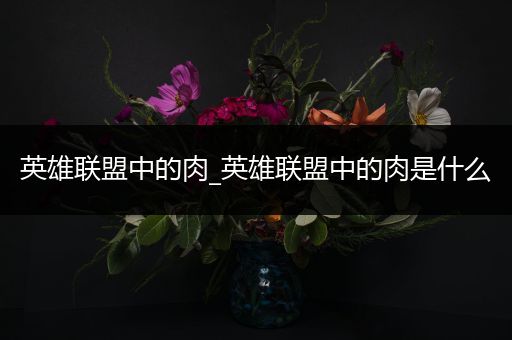 英雄联盟中的肉_英雄联盟中的肉是什么